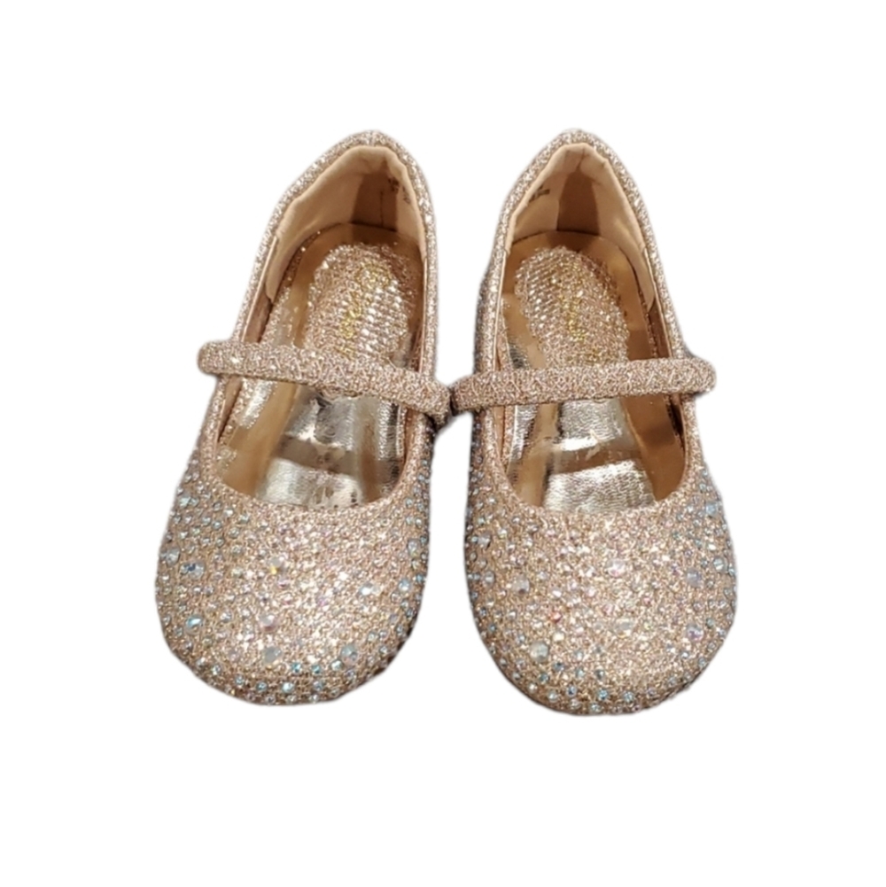Dream Pairs Mary Jane Rhinestone Flats Size 5